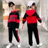 Clothing Sets Boys Spring Autumn Fashion Hoodie Jackets Pants Sports Childrens Clothes Kids Tracksuit Teen 4 6 8 10 12 Years 221130