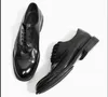 Handgefertigte Goodyear-Herren-Oxfords aus echtem Leder, formelle Business-Schuhe, Herren-Derby-Brogue-Loafer