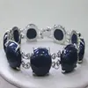 Gioielli alla moda all'ingrosso 10x14mm perline lapis lazuli braccialetto