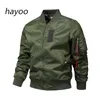 Herenjassen verdubbelden camouflage luchtmacht MA1 Piloot Jacket Mens Baseball overalls groot formaat trench jas 221129