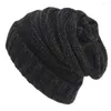 Boinas Capas de invierno Lady Warm Hat For Women Gelandeses de punto de niña Capa gruesa para mujeres