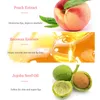Läppglans 1 st naturlig persika långvarig fuktgivande läppstift temperaturförändring färg antitorkande hydreringsvård