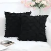 Kuddefodral Olanly Furry Throw For Sofa Bed Car 1PC Dekorativ kudde Cover Luxury Sleeping Pillow Case Estetic Cotton Linen