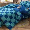 Juegos de ropa de cama Conjunto verde oliva oscuro Moda Color sólido Tamaño doble individual Ropa de cama Funda nórdica Funda de almohada Sin rellenos Textiles para el hogar 221129