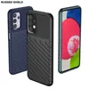 Phone Cases For Samsung A24 A34 A54 A14 A13 A23 A33 A53 A73 A22 A32 M53 A52 5G Rugged Shield Frosted Texture TPU Case Stripe