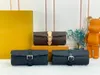 3 Watch Case Clutch Bag Travel Accessories Luxury Watch Bracelet Storage Bags Monograms/Damier Canvas Designer Handbag M47530