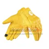 ST627 Gants En Cuir Moto Guantes Voyage En Plein Air Motocross Moto Vélo De Descente Moto Jaune Luvas Pour Hommes