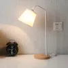 Lampade da tavolo Lampada da notte per protezione degli occhi a LED con telecomando USB a luce nordica per la lettura nella testiera del letto, comodino, ristoranti, feste