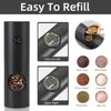 Mills Electric Automatic Mill Pepper And Salt Grinder With LED Light Adjustable Coarseness Produced By Partner Manufacturers 221130