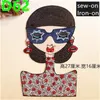 Fashion personality large beauty pattern print ironing cloth paste decoration repair clothing holes patch