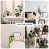 Decorative Flowers Artificial Flower Dendrobium Orchid Simulation Fake Home Decoration Wedding Decor Pography Scarf Set DIY