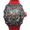 Klockor Armbandsur Designer Lyx Herr Mekanik Klockor Richa Milles Armbandsur Mier Rm35-02 Helautomatisk Mekanisk Keramik Bil