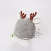 Kerstdecoraties hoed beanie gebreide kinderen baby winter warme gewei gebreide rendier cap baby kinderen 221130