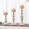 Kaarsenhouders romantische Europese houder minimalistische eettafel geurt middelpunt Porta Velas Home Decoratie