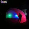 Personalized 6x4x3 Meters Inflatable lights dome giant igloo / LED blow up garden dome toys sports