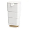 Aufbewahrungsflaschen, staubdicht, einfaches Wandbehang-Küchenregal, rutschfeste Box, breite Anwendung für Badezimmer