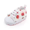 Premiers marcheurs 1 paires printemps automne mignon dessin animé fraise glace moustache sport bébé enfant en bas âge chaussures semelle souple marcheur