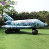 Özelleştirilmiş Reklam Şişme Simülasyon Uçak Modelleri Enflasyon Fighter Balonlar Hava Üfleyici Oyuncakları ile Etkinlik Dekorasyonu İçin