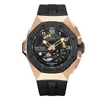 Watches Wristwatch Mechanische Watch Tourbillon Reloj Stainless Steel Luminous Gmt Horloge Power Reserve Automatische Sport Mens