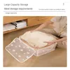 Storage Bags Transparent Foldable Large Capacity Home Organization Bag Quilt Box Toy Clothes