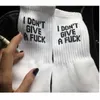 Mens Socks Explosive Följ mig inte jag är förlorad för bomull man maele sox bokstäver avslappnad rolig stil försäljning 221130