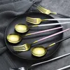 Dinnerware Sets Stainless Steel Tableware Eco Friendly Cutlery Set Knife Fork European Western Steak Dessert Spoon Coffee