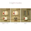 Bordslampor kreativ planet lampa f￶r sovrum personlighet europeisk enkel modern vardagsrum varmt br￶llop s￤ng inomhusbelysning