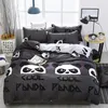 Bedding sets Simple Bedclothes Black Strawberry Duvet Cover with Zipper for All Season Kids Boy Girl Soft Quilt No Pillowcase 221129