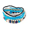 Beaded Bohemian Fashion Jewelry Strands Resin Beads Bracelet Mti Layer Colorf Beaded Charms Bracelets Drop Delivery Dhozc