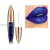 Lip Gloss Brand Shimmer Black Colors Cosmetic Waterproof Pigment Blue Shining Glitter Liquid Lipstick Makeup Kit