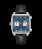 Luxury de haute qualité décontracté 44 mm Men039S Square VK64 Quartz Watch Verre revêtue Boucle de broche d'origine Multicolor Mens Wristwatch7196848