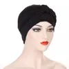 Solid Color Africa Braid Hijab Caps Мусульманская упаковка Turban Hat Fashion Headtie Inner Hijabs Bonnet готов к ношению