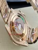 Orologio da uomo di qualità eccellente 40mm oro rosa 18 carati GMT 126715 Bracciale Jubilee con lunetta in ceramica Batman CAL.3285 Movimento meccanico automatico Orologi da polso da uomo