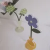 Nyhetsartiklar Cutelife Nordic Acrylic Flower Display Po Holder Home Decoration Accessories Bild smycken rum Vas sovrum 221129