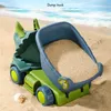 Песчаная игра вода Fun Summer Seaside Beach Toy Engineering Set Car Dibing Game Dinosaur Diging Shovel Tool Bath S 221129