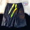 Herren Shorts Sommerbrief Präge Beach Modetrends Hawaiian Short Hosen Teenage Lose Fit Hip Hop Streetwear T221129