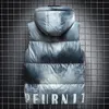 Gilet pour hommes 2023 Hiver Casual Casual Wimp Solid Soulse sans manche plus taille 8xl Collier de support Viete de rue Street Style Winter Vest pour les hommes 221130