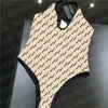ملابس السباحة البيكينيات بأحرف غير منتظمة للنساء المصممين طباعة أزياء الاستحمام الدعاوى الفتيات المايوه عطلة الشاطئ