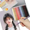 Fountain Pens 24color character colored pencils painting skin lead set colored pencil portrait handpainted art painting supplies 221130