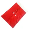 Decorazioni natalizie 70x50cm Sacchetti regalo Babbo Natale rosso Grande velluto oro di alta qualità Super Soft Candy anno regalo 221130