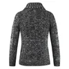 Pulls pour hommes Cardigan hommes épais coupe ajustée manteau pulls tricots de haute qualité automne Style coréen décontracté 221130