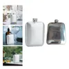 Hip Flasks Stainless Steel Flask Pot Wine Bottle Portable Drinkware For Camping Backpacking