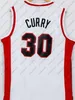 NCAA Davidson Wildcats 30 Curry Basketball Wear Maglie Red Stitched Stephen College Jersey Uomo Color Team Emb