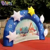 Star gonfiabili pubblicitarie personalizzate da 5x3mh arche ad arco arco arco per arco per decorazioni eventi giocattoli sport