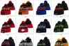 2022 Knit Hat Football Beanies Pom Cuffed Cap Football Teams Knits Hats Mix And Match All Caps