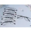 Montature per occhiali da sole 2022 Montatura per occhiali da vista da uomo Designer famoso Occhiali da vista Super Light Toad Oculos Feminino Masculino Nero