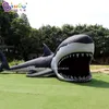 Palloncini gonfiabili con animali dell'oceano soffiati ad aria modello di squalo con display gigante di nuova concezione per la decorazione di eventi di feste e giocattoli sportivi