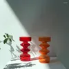 Candle Holders Taper Holder Glass Candlestick na świąteczny wystrój weselny i domowy obiad