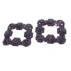 Anklets 2x Shoe Buckle Women's Flower Clips Brooches Bridal Accessories