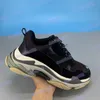 Triple s mens casual shoes grey blue beige green yellow navy white black rose gold silver red chaussures fashion platform